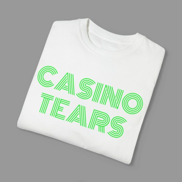 Casino Tears White, Money Green T-Shirt