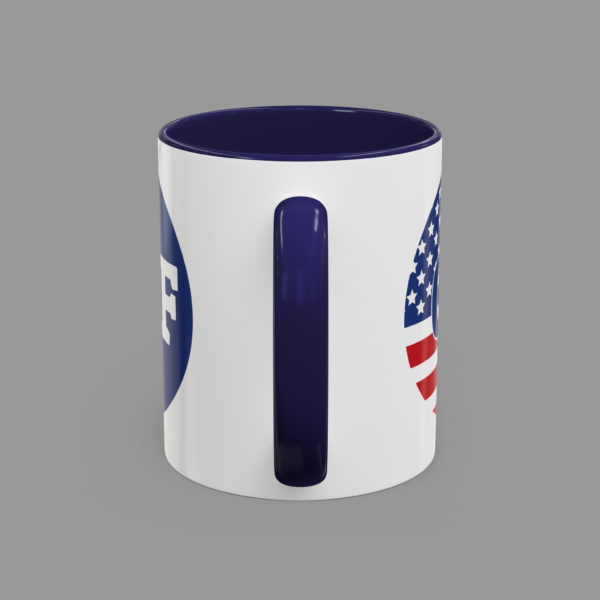 July 4th On/OFF American Flag PUCK Mug - Image 5