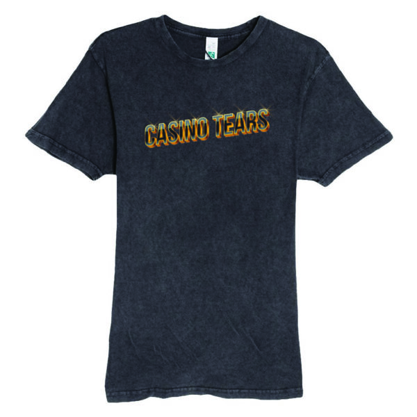 Limited Edition - Casino Tears T-Shirt - Crewneck Tee, Vintage Black